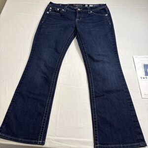 JEANS‎ EASY BOOT Miss Me Mid Rise WOMENS 32 STYLE JE8296ER  NWOT